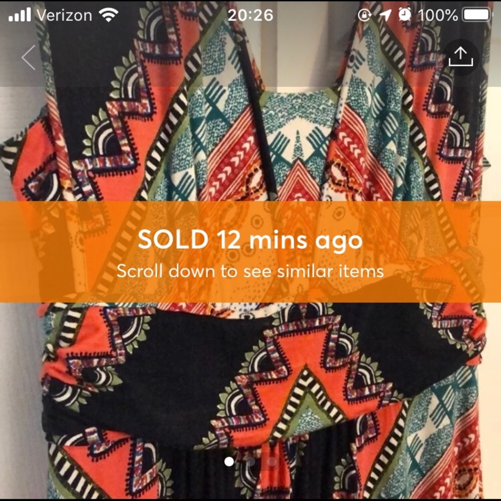 Anthropologie maxi dress (Maeve)
